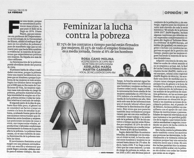 190308 Feminizar la lucha contra la pobreza