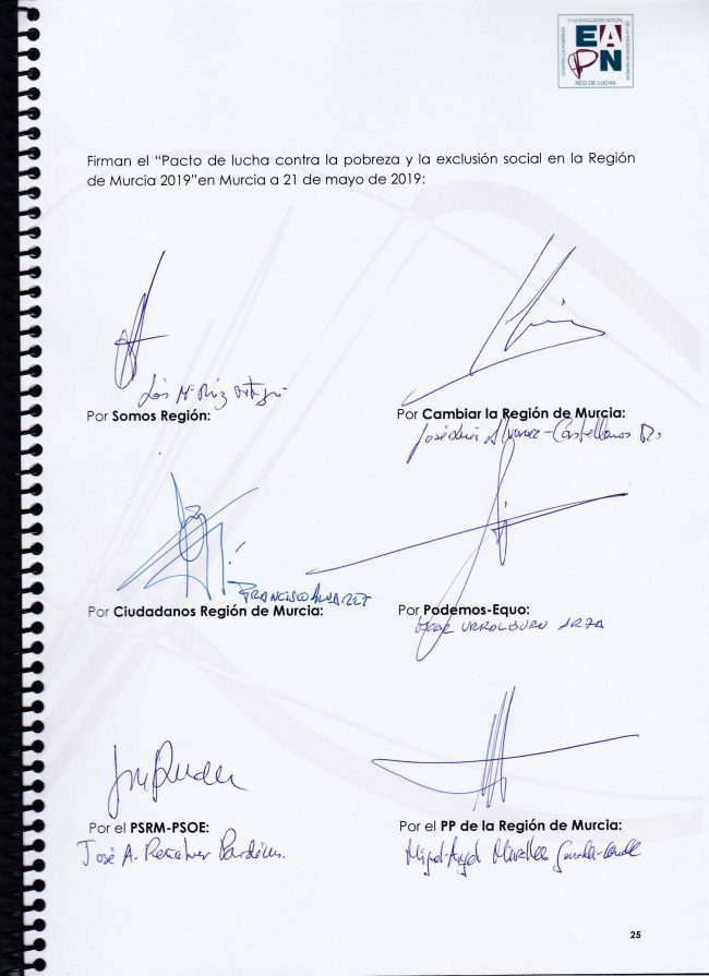 Las seis firmas