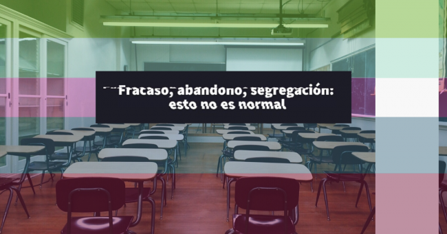 fracaso escolar no es normal